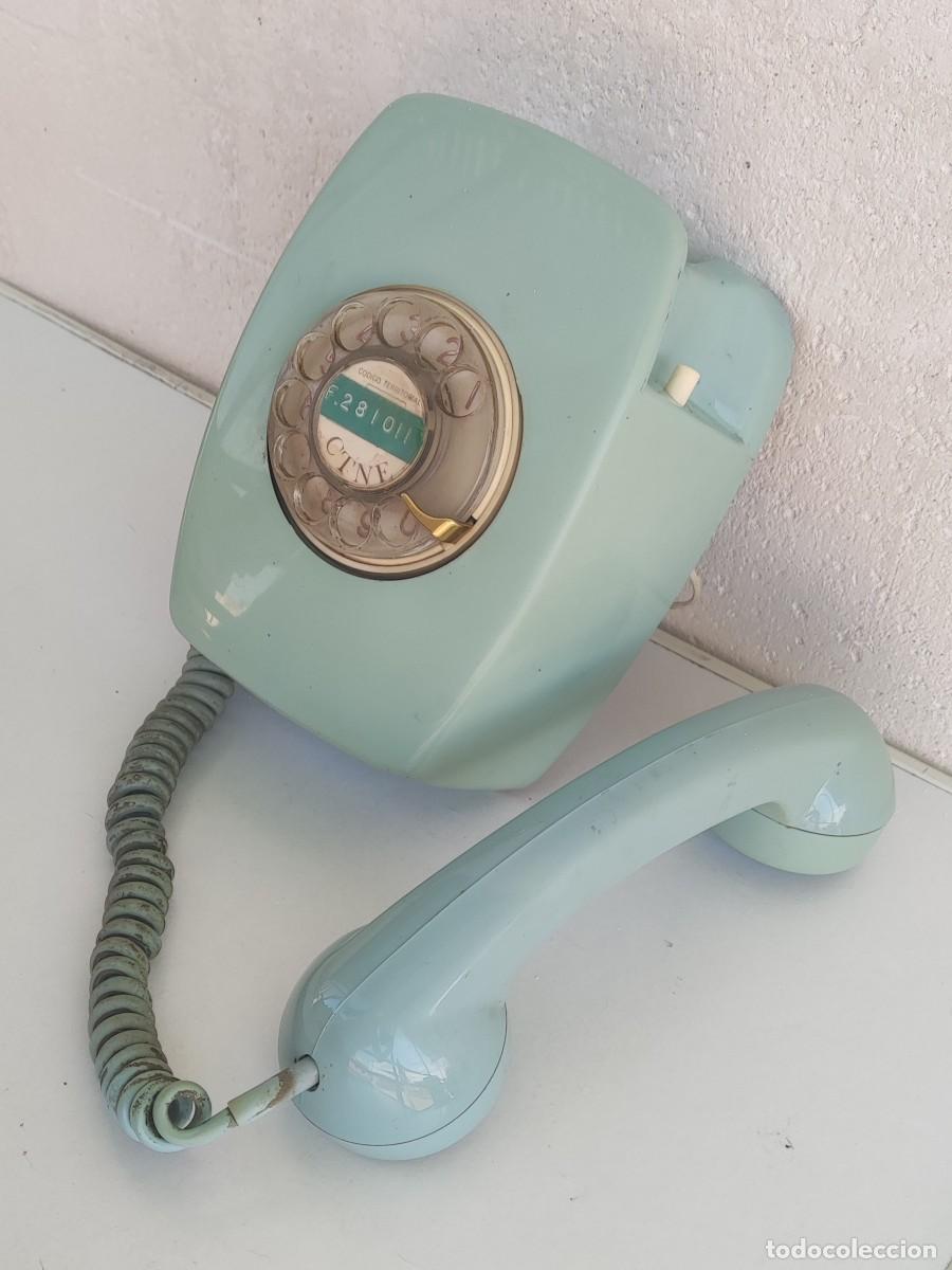 Tel&eacute;fonos: TEL&Eacute;FONO HERALDO AZUL DE PARED - Foto 4