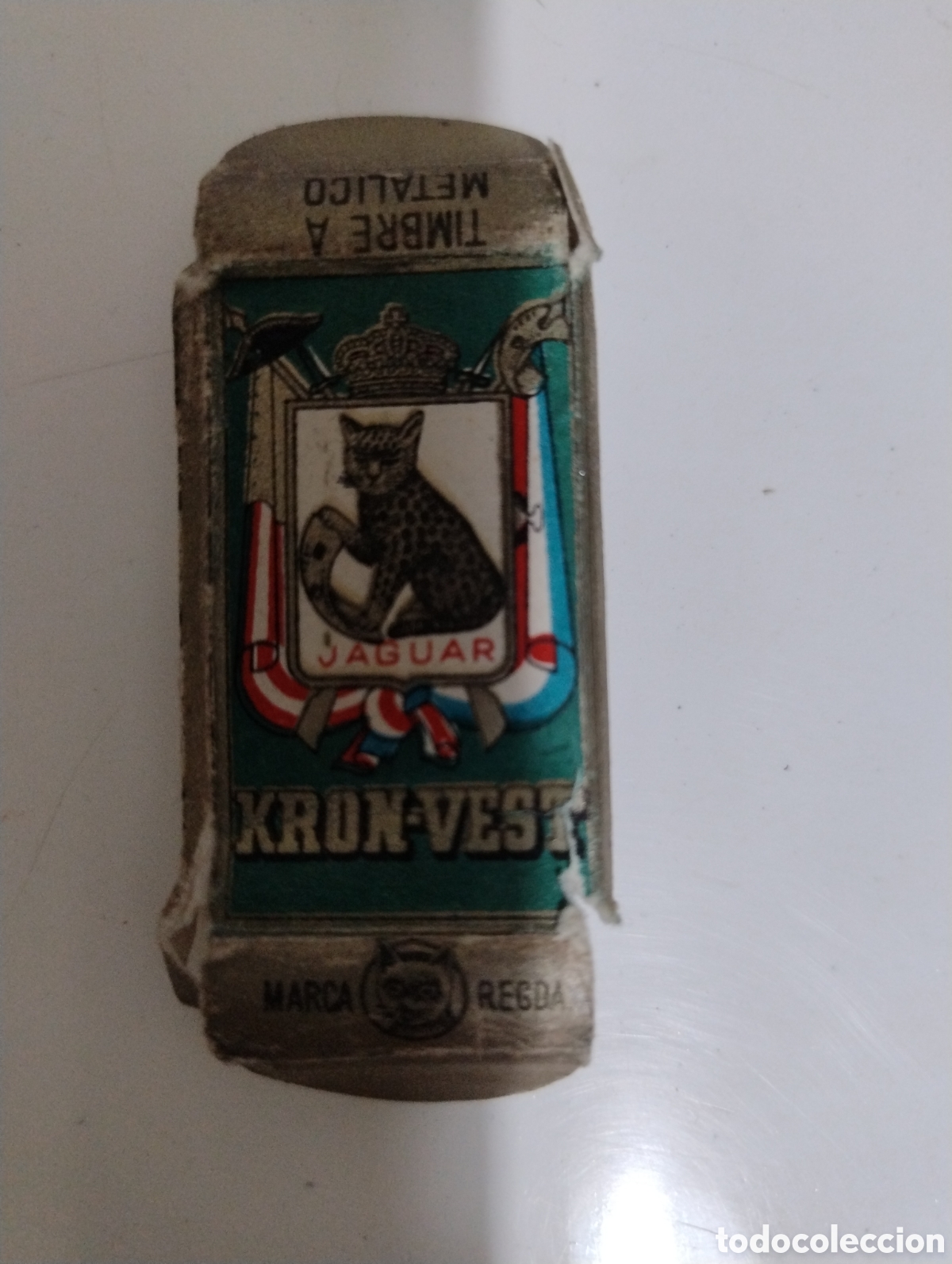 Antig&uuml;edades: Hojas de afeitar KRUN- VEST Jaguar - Foto 5