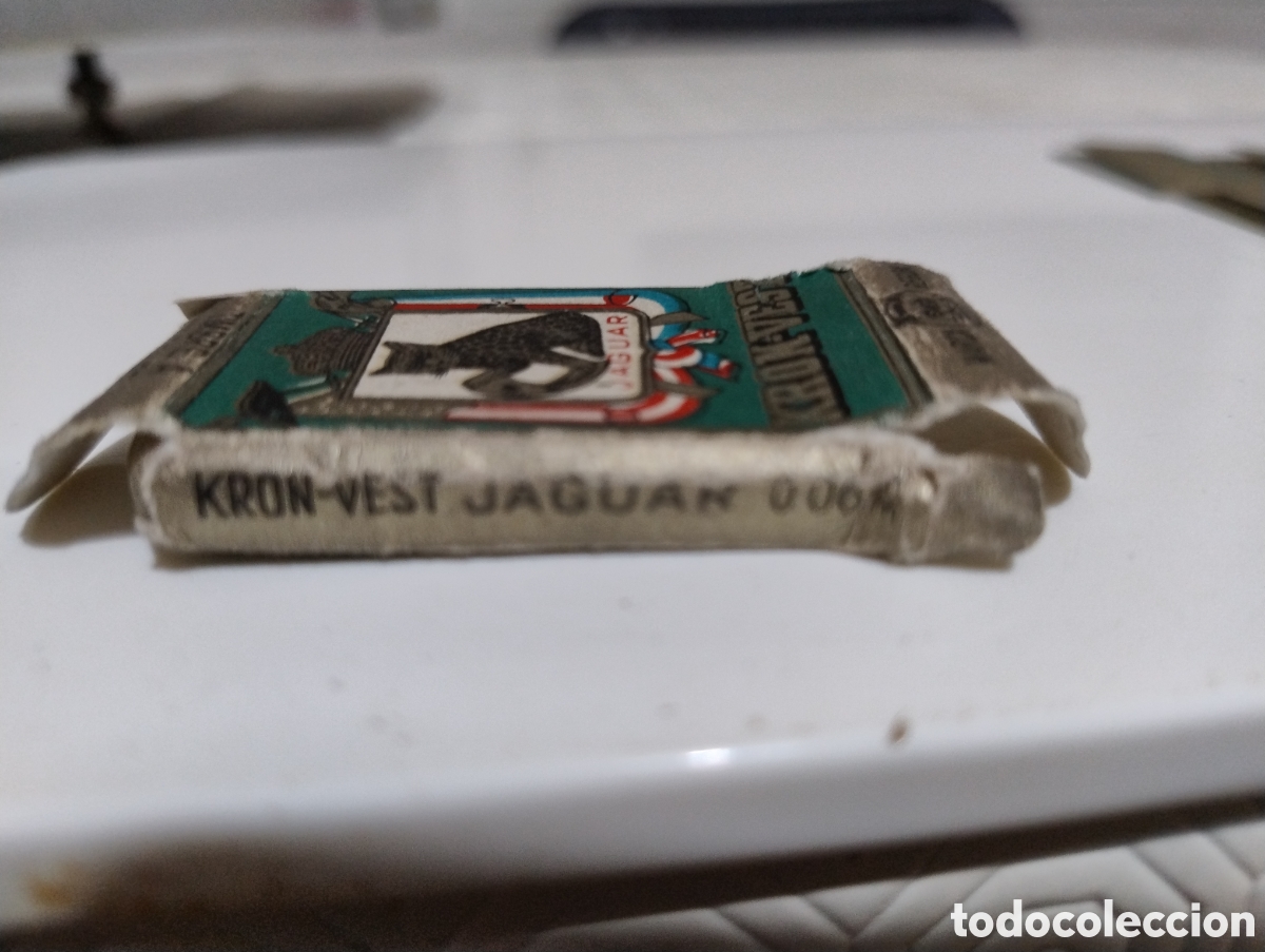 Antig&uuml;edades: Hojas de afeitar KRUN- VEST Jaguar - Foto 7