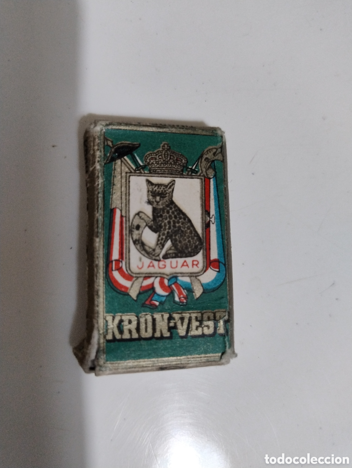 Antig&uuml;edades: Hojas de afeitar KRUN- VEST Jaguar - Foto 1