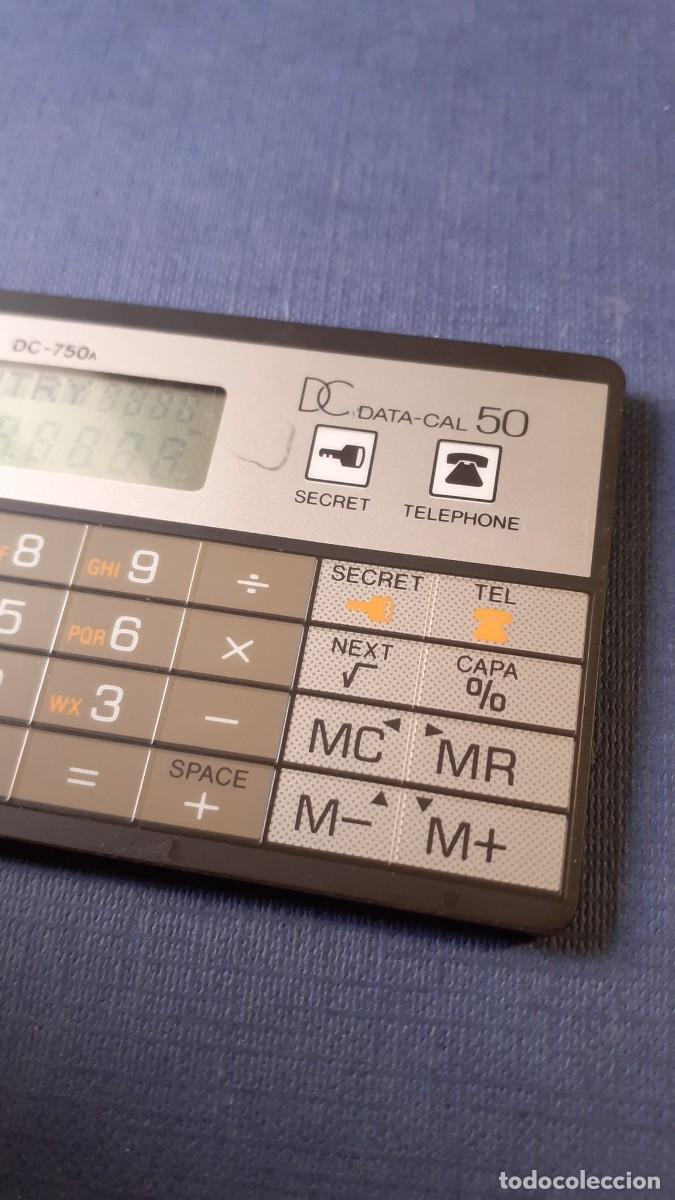 Antig&uuml;edades: Calculadora Agenda Casio DC-750A DATA-CAL 50 - Foto 12