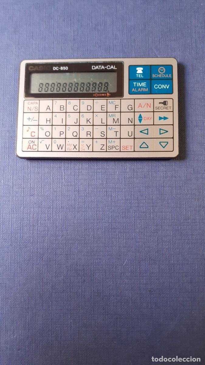 Antig&uuml;edades: Calculadora Agenda Casio DC-850 - Foto 1