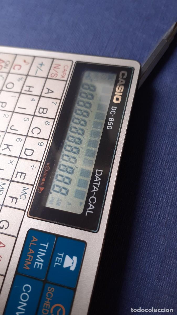 Antig&uuml;edades: Calculadora Agenda Casio DC-850 - Foto 7