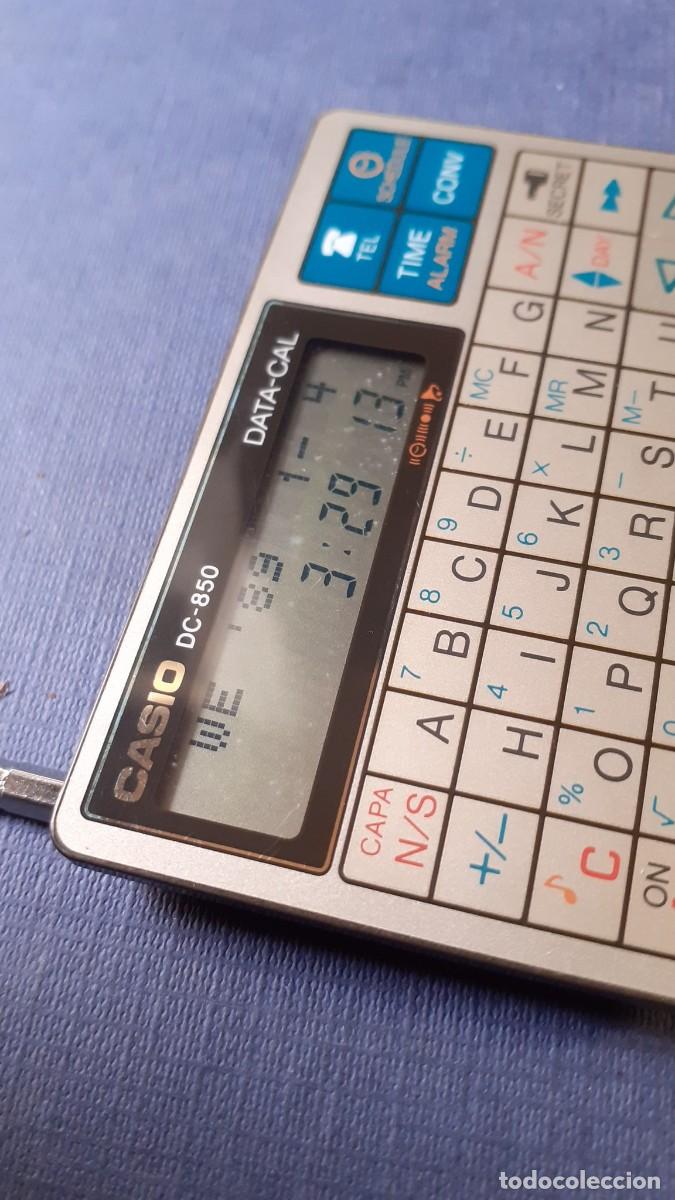 Antig&uuml;edades: Calculadora Agenda Casio DC-850 - Foto 14