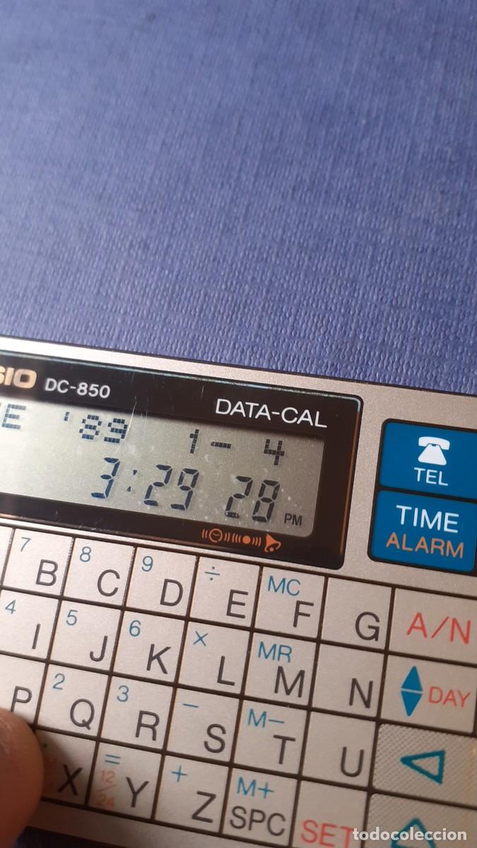 Antig&uuml;edades: Calculadora Agenda Casio DC-850 - Foto 15