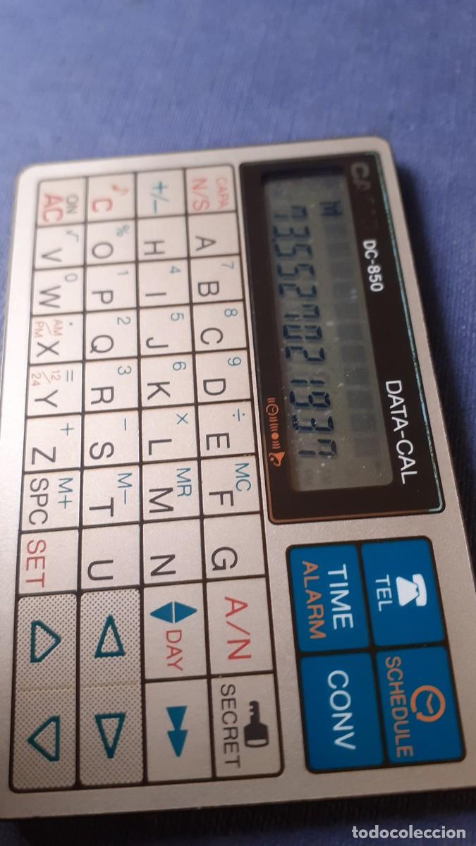 Antig&uuml;edades: Calculadora Agenda Casio DC-850 - Foto 16