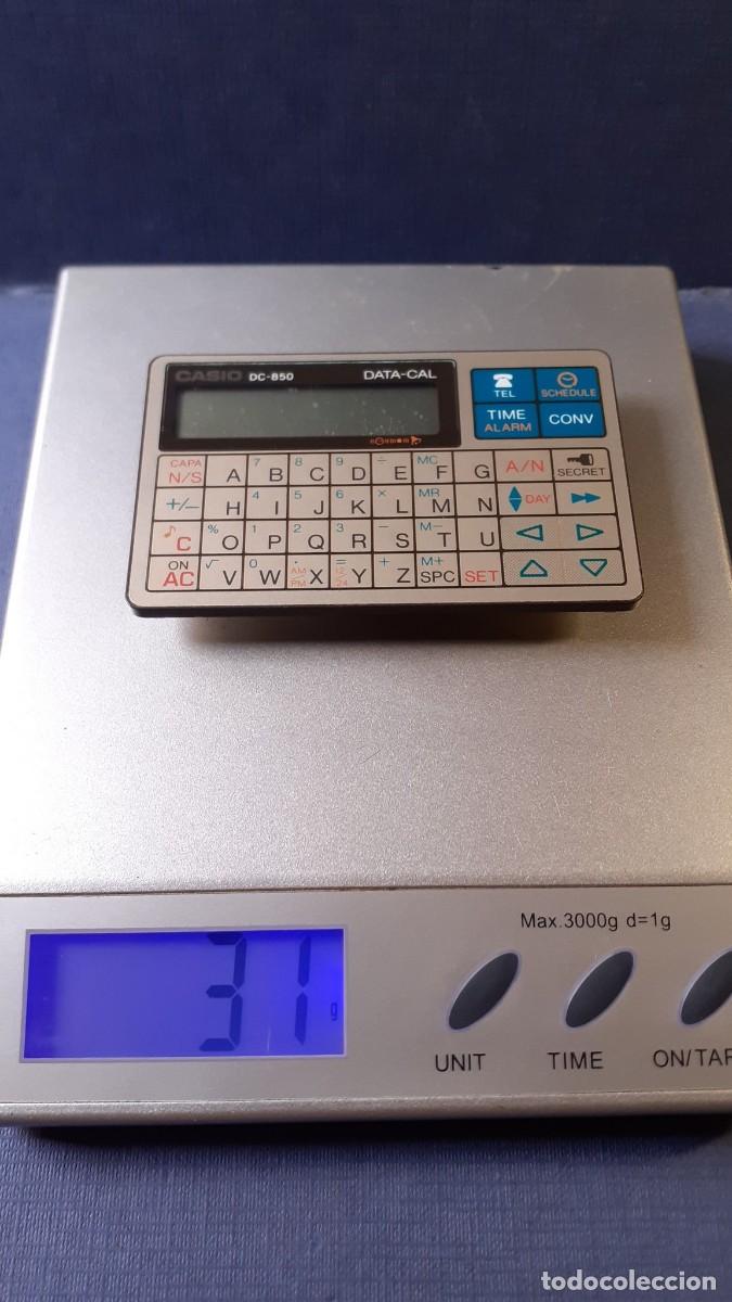 Antig&uuml;edades: Calculadora Agenda Casio DC-850 - Foto 24