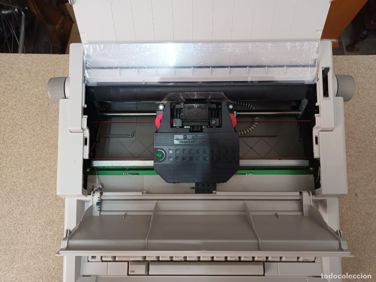 Antig&uuml;edades: M&aacute;quina de escribir el&eacute;ctrica Olivetti Lettera E 515 - Foto 3