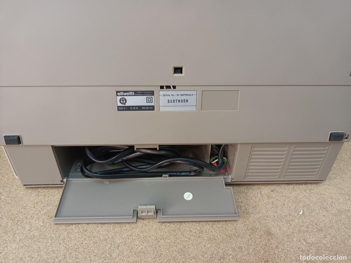 Antig&uuml;edades: M&aacute;quina de escribir el&eacute;ctrica Olivetti Lettera E 515 - Foto 6