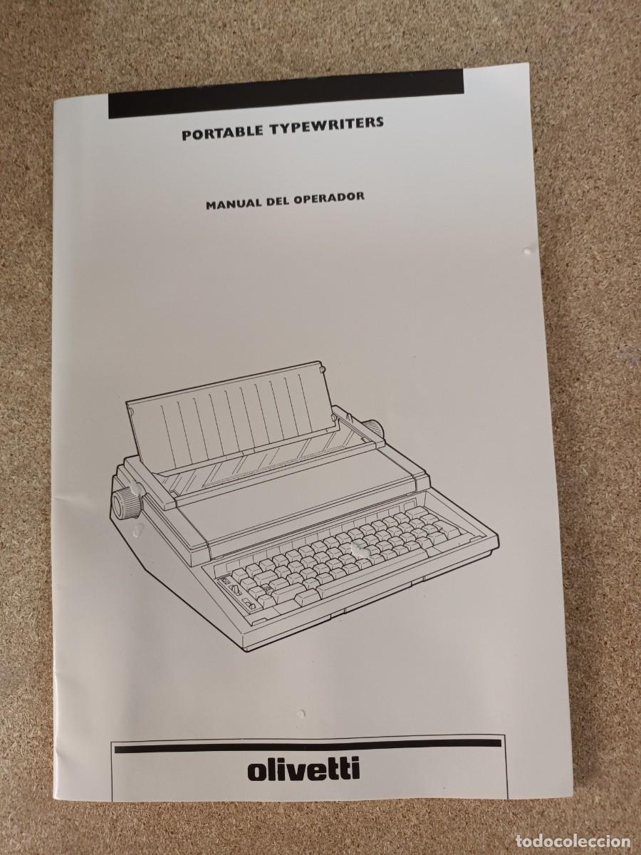 Antig&uuml;edades: M&aacute;quina de escribir el&eacute;ctrica Olivetti Lettera E 515 - Foto 8