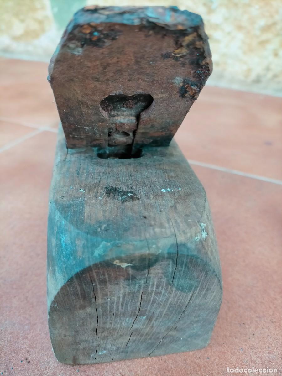 Antig&uuml;edades: ANTIGUO CEPILLO DE CARPINTERO - Foto 4
