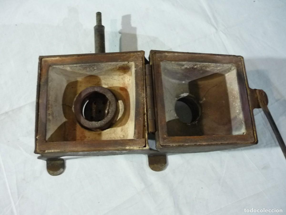 Antig&uuml;edades: Antiguo horno de hierro, interior de material refractario - Foto 12