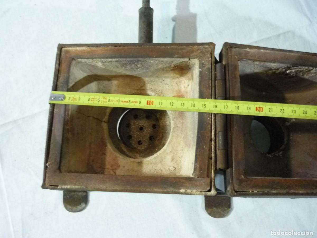 Antig&uuml;edades: Antiguo horno de hierro, interior de material refractario - Foto 19