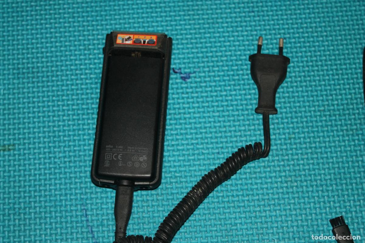 Antig&uuml;edades: AFEITADORA BRAUN MOD 5005 CON FUNDA Y CEPILLO - Foto 1