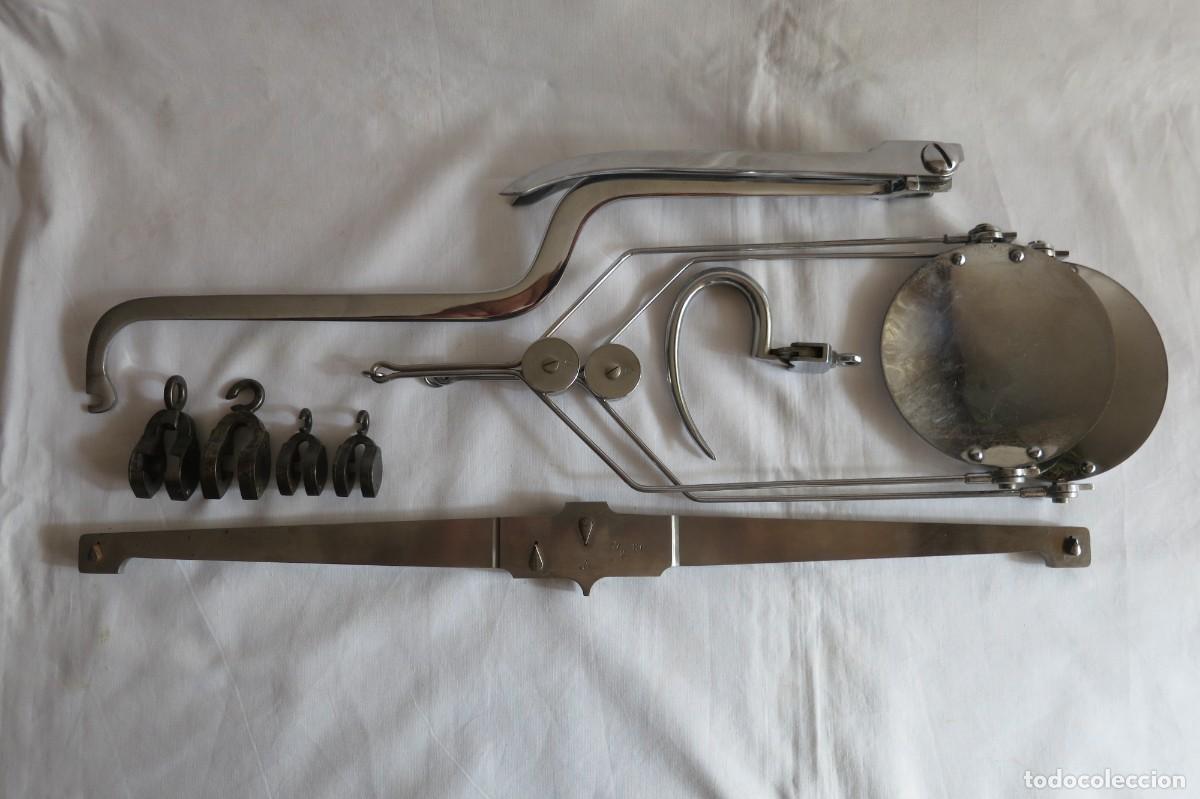 Antig&uuml;edades: Balanza de calibracion de pesas - Foto 3