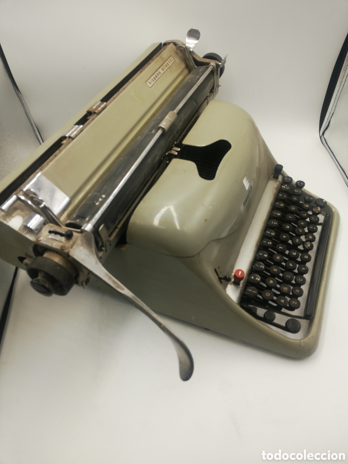 Antig&uuml;edades: M&aacute;quina de escribir Hispano Olivetti Lexicon 80. - Foto 5