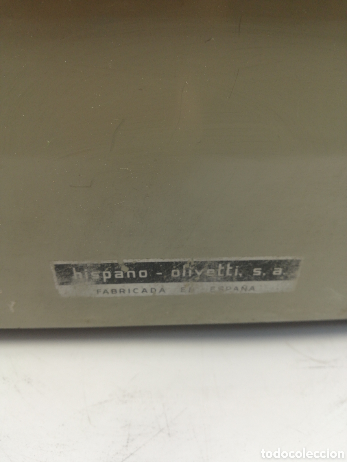 Antig&uuml;edades: M&aacute;quina de escribir Hispano Olivetti Lexicon 80. - Foto 8