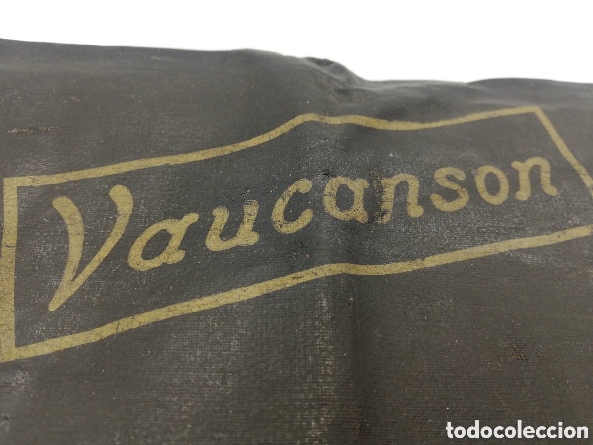 Antig&uuml;edades: Funda de m&aacute;quina de calcular Vaucanson. - Foto 2
