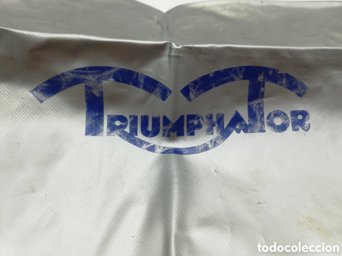 Antig&uuml;edades: Funda de m&aacute;quina de calcular Triumphator. - Foto 2