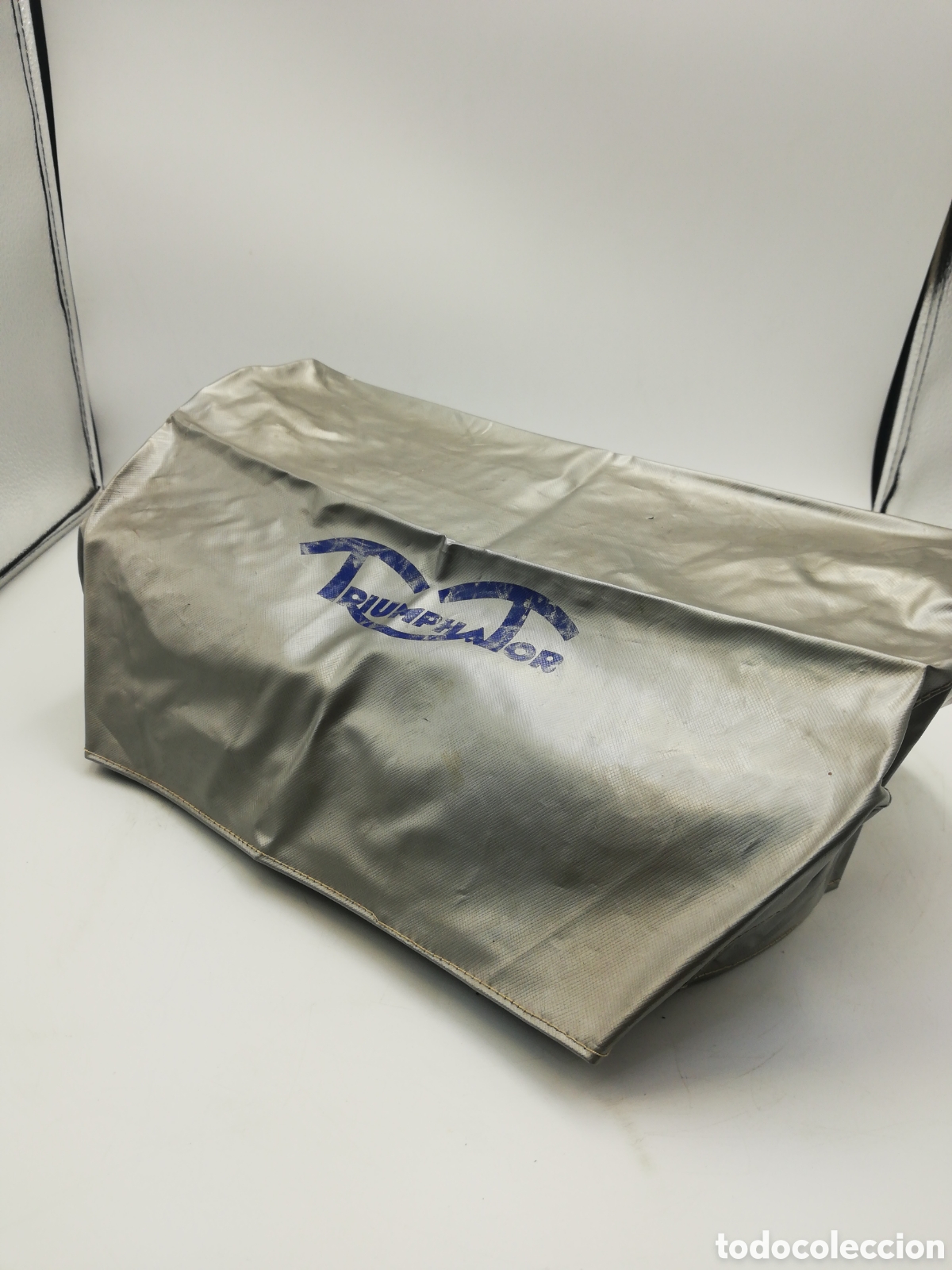 Antig&uuml;edades: Funda de m&aacute;quina de calcular Triumphator. - Foto 4
