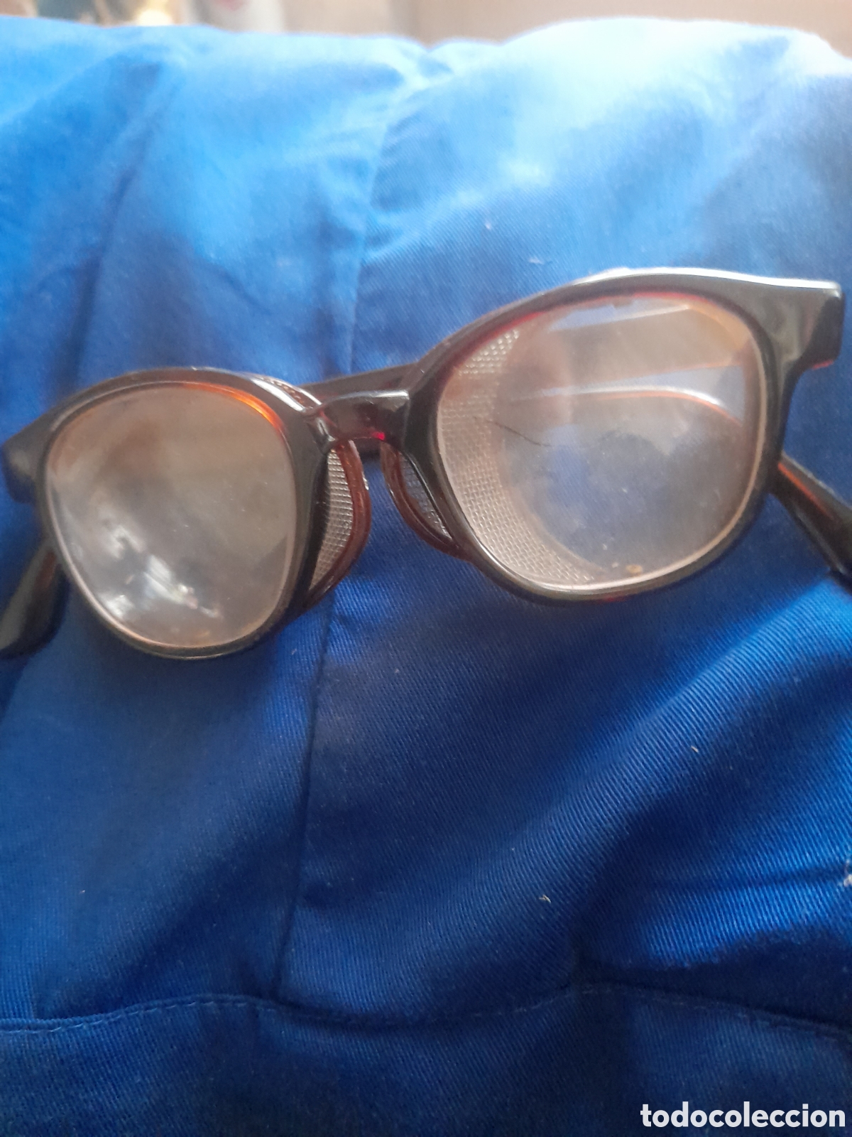 Antig&uuml;edades: Antigua gafas de seguridad - Foto 3
