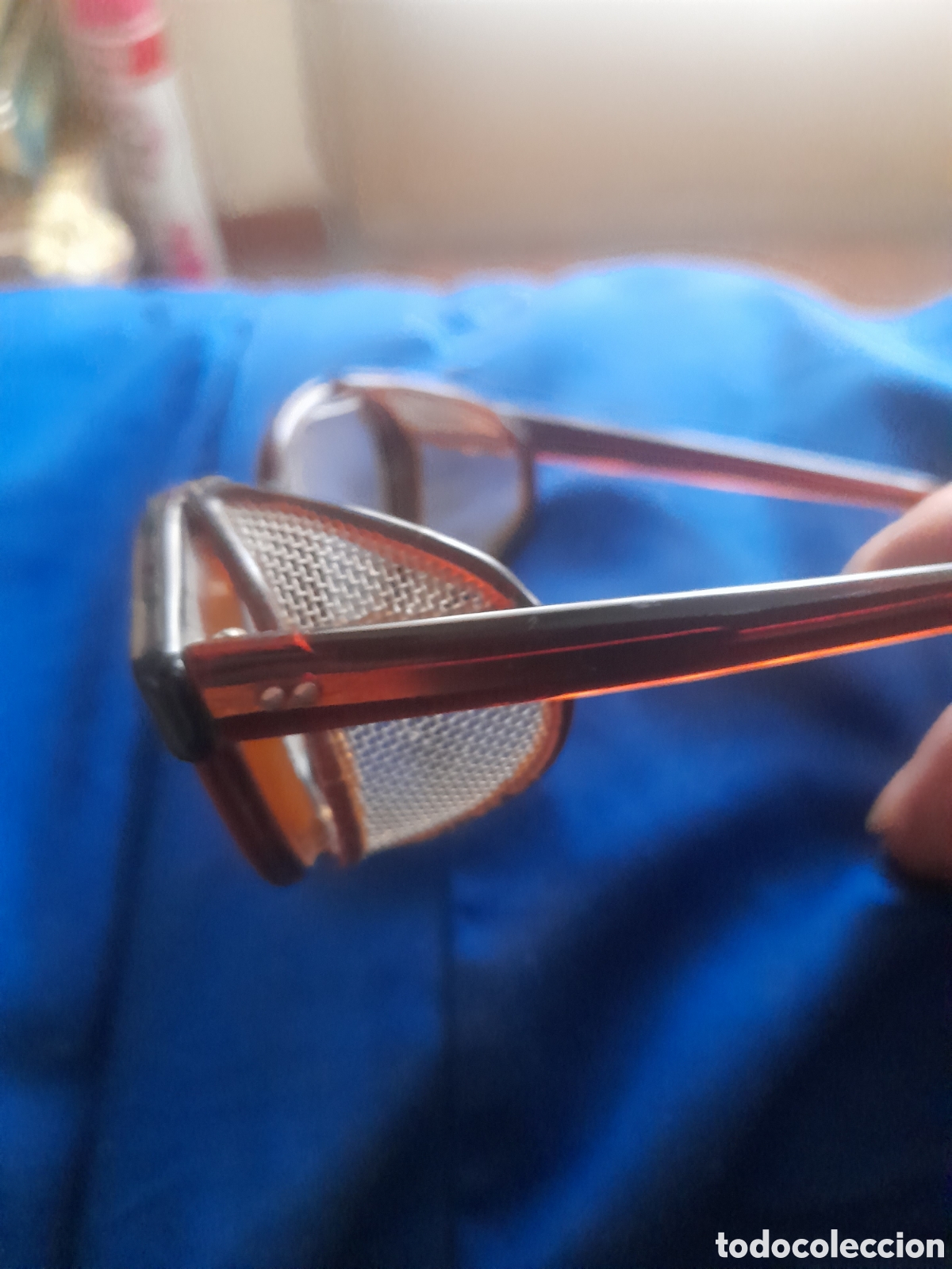 Antig&uuml;edades: Antigua gafas de seguridad - Foto 5