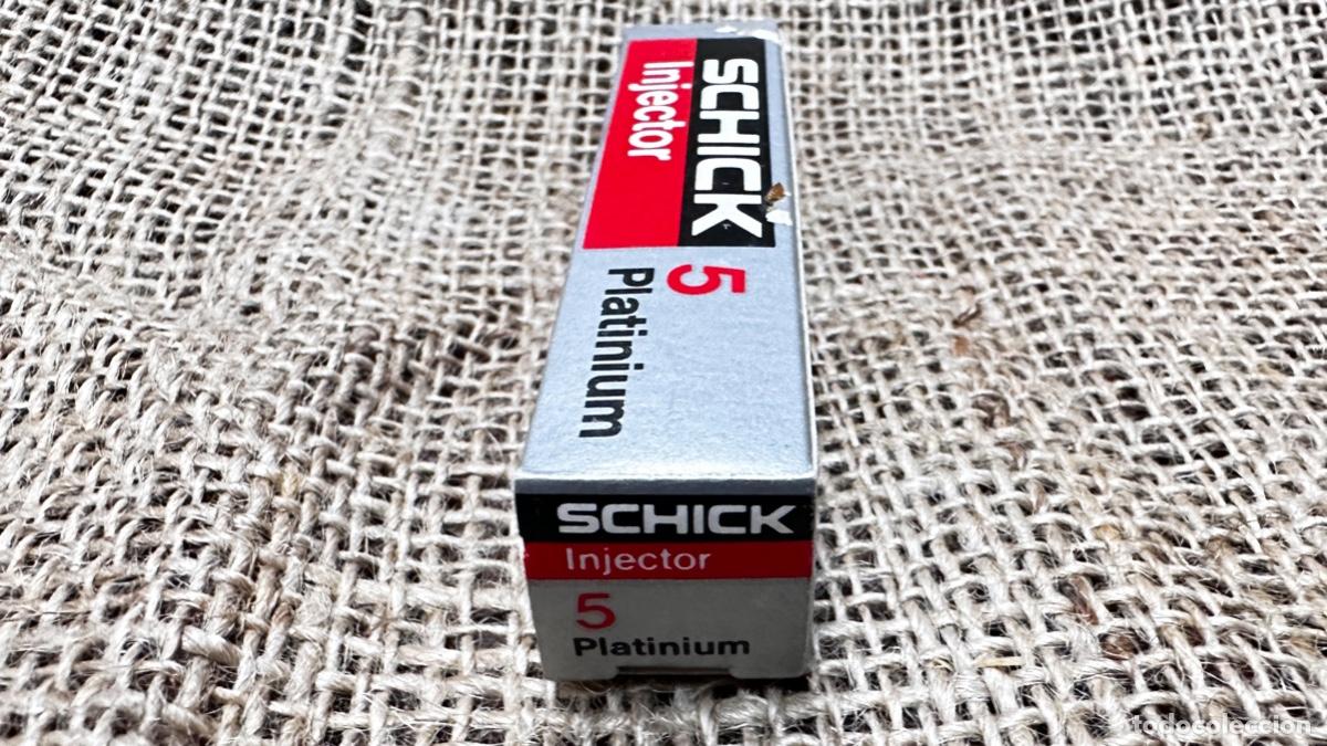 Antig&uuml;edades: SCHICK INJECTOR 5 PLATINIUM,(HOJAS DE AFEITAR). - Foto 4