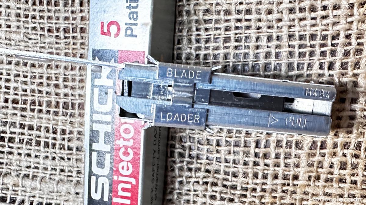 Antig&uuml;edades: SCHICK INJECTOR 5 PLATINIUM,(HOJAS DE AFEITAR). - Foto 7
