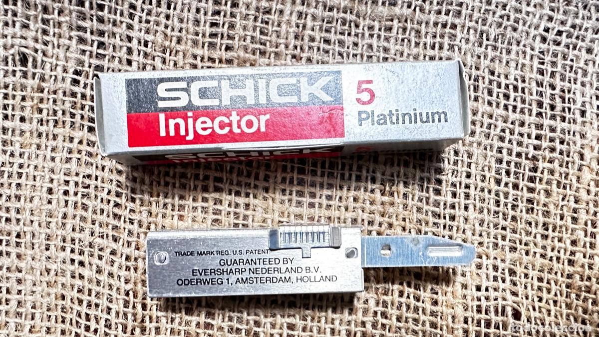 Antig&uuml;edades: SCHICK INJECTOR 5 PLATINIUM,(HOJAS DE AFEITAR). - Foto 8