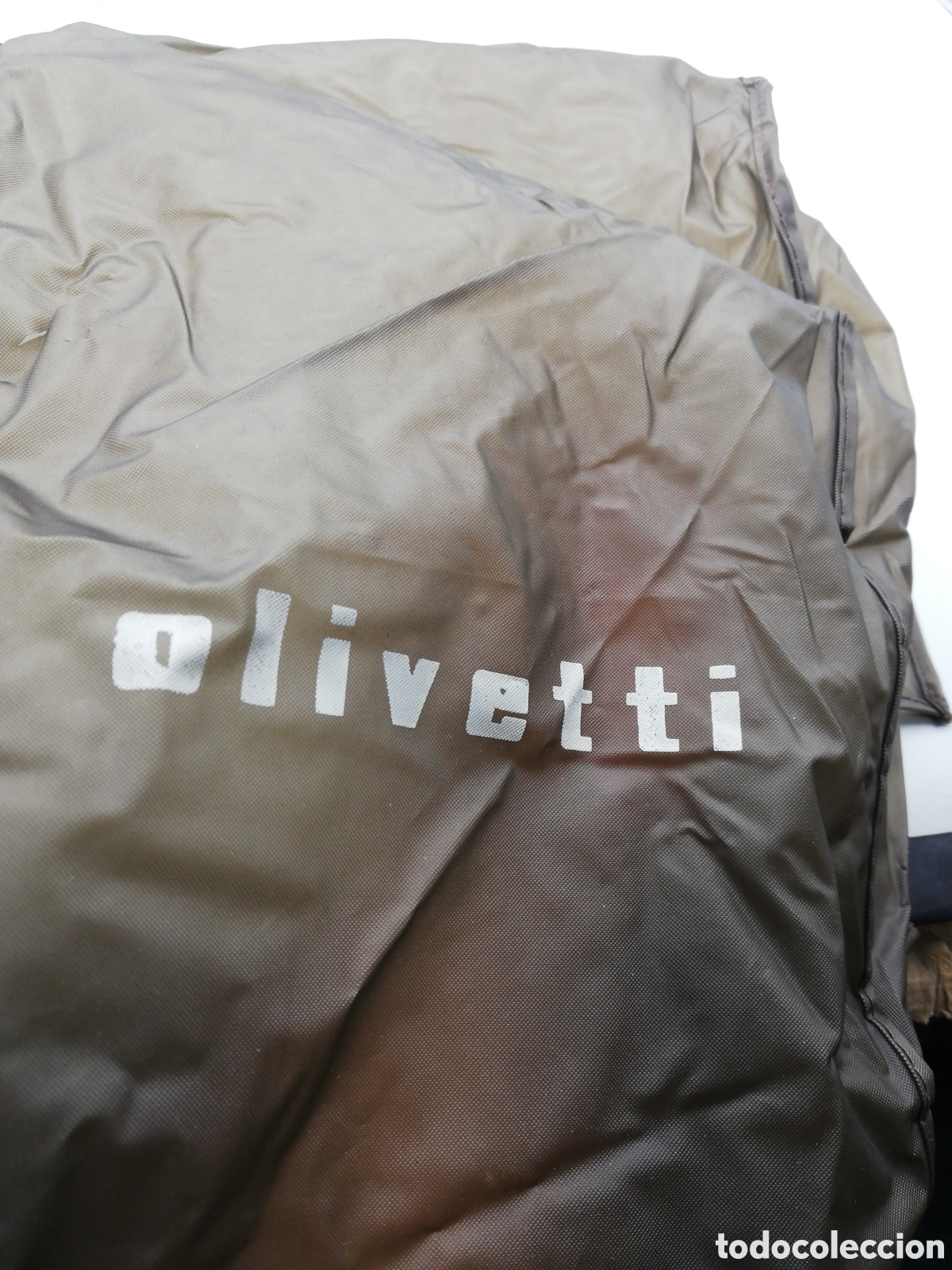 Antig&uuml;edades: Funda de m&aacute;quina sumadora OLIVETTI. - Foto 2