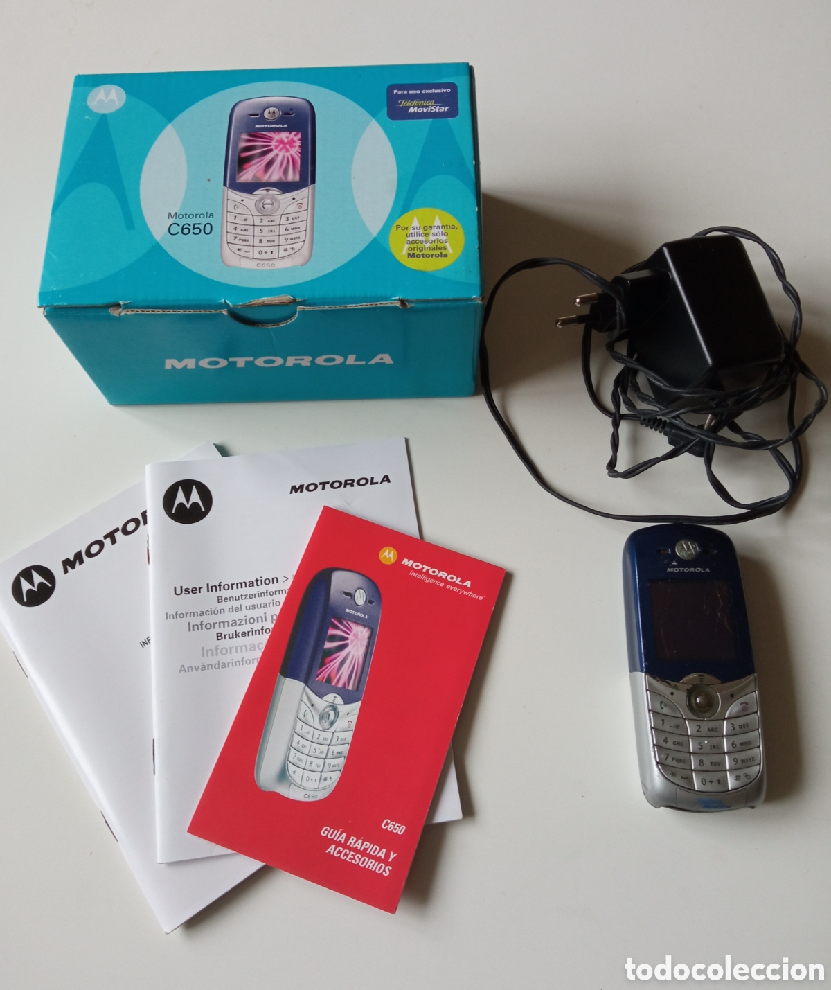 Tel&eacute;fonos: Tel&eacute;fono m&oacute;vil Motorola c650 - Foto 1