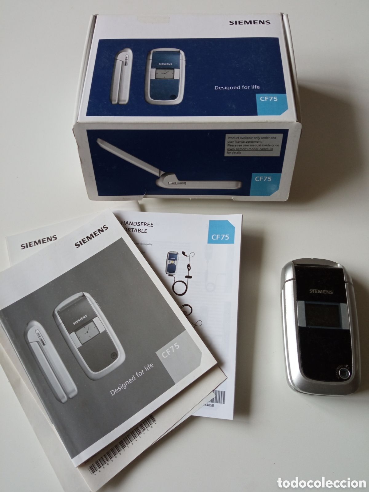 Tel&eacute;fonos: Tel&eacute;fono m&oacute;vil Siemens Cf75 - Foto 1