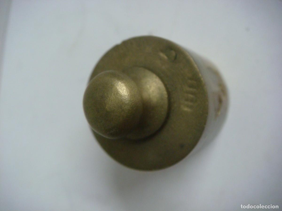 Antig&uuml;edades: PESA ANTIGUO EN BRONCE CON EL PESO DE 100 GRAMOS-(&) - Foto 2
