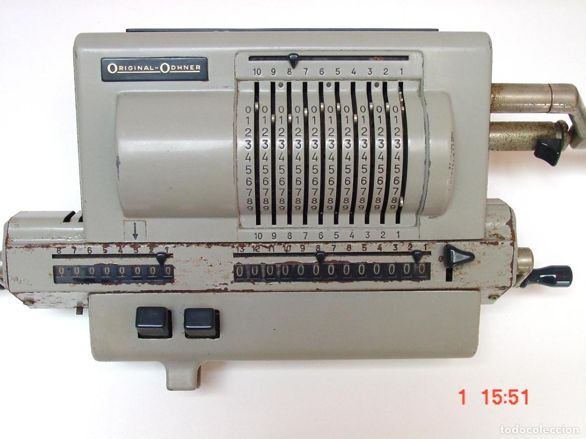 Antig&uuml;edades: MAQUINA CALCULADORA ORIGINAL ODHNER - Foto 2