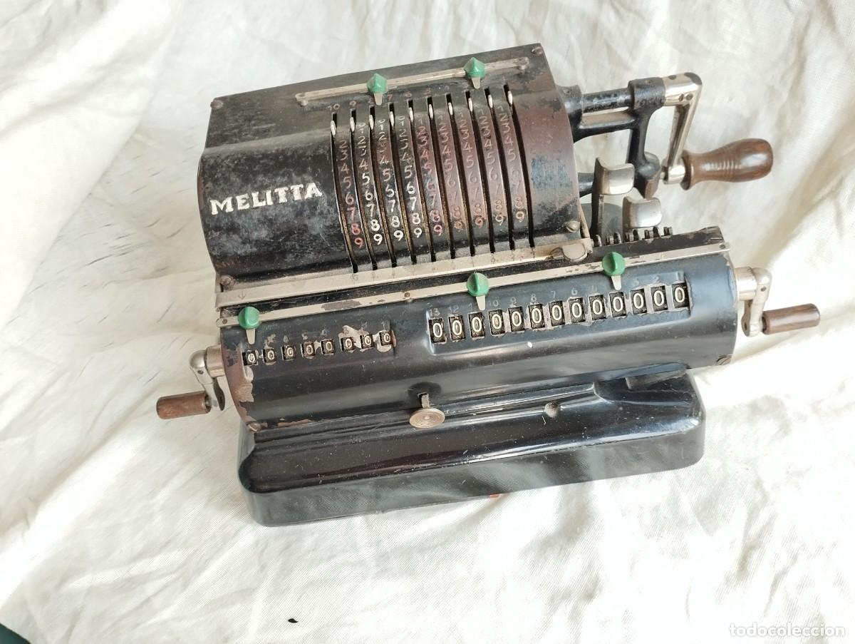 Antig&uuml;edades: Calculadora Melitta 1924 o 1926 - Foto 1