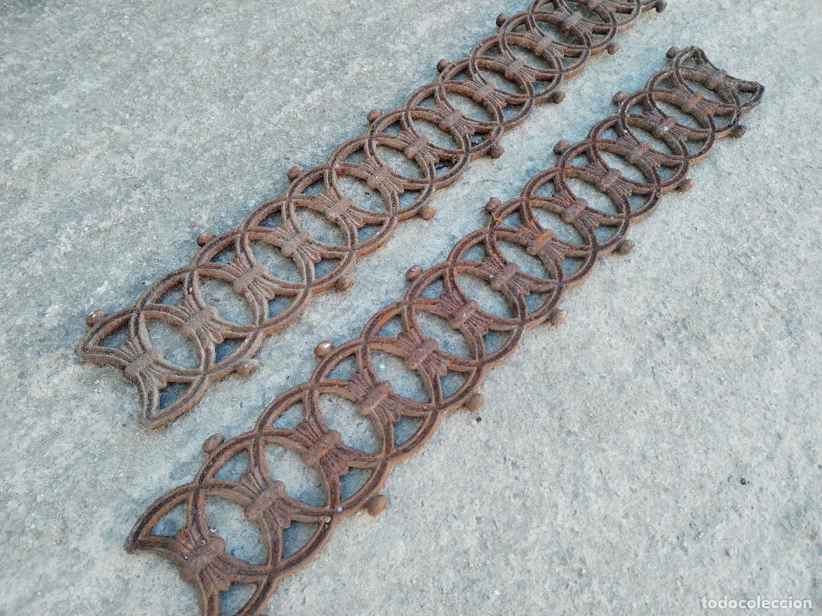Antig&uuml;edades: 2 rejas de hierro fundido - Foto 6