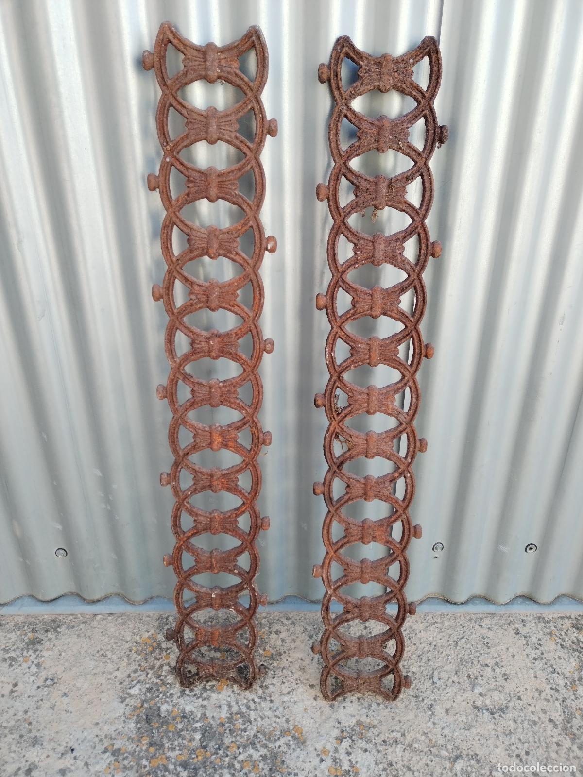 Antig&uuml;edades: 2 rejas de hierro fundido - Foto 1