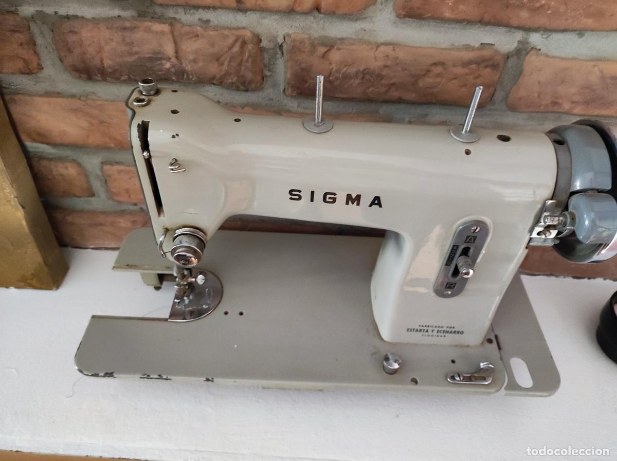 Antig&uuml;edades: M&aacute;quina de coser sigma - Foto 1