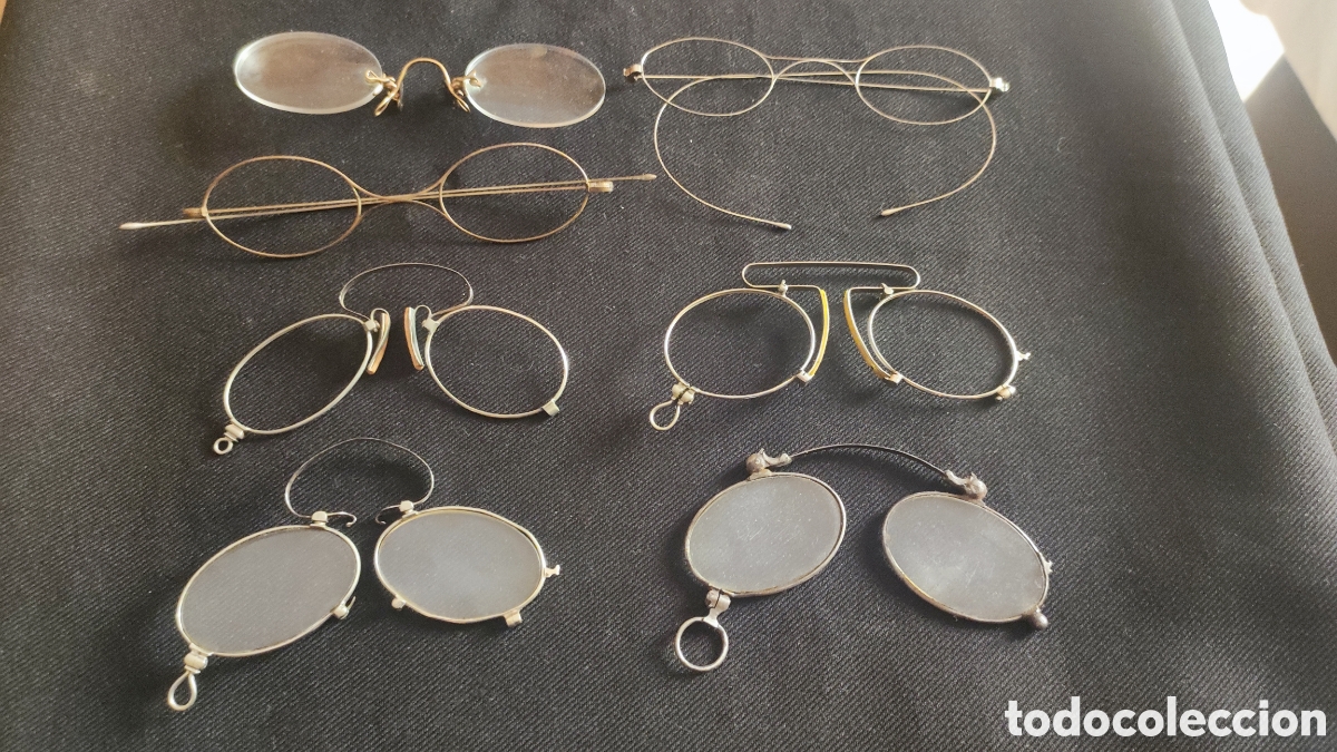 Antig&uuml;edades: Colecci&oacute;n de gafas 7 antiguas - Foto 1