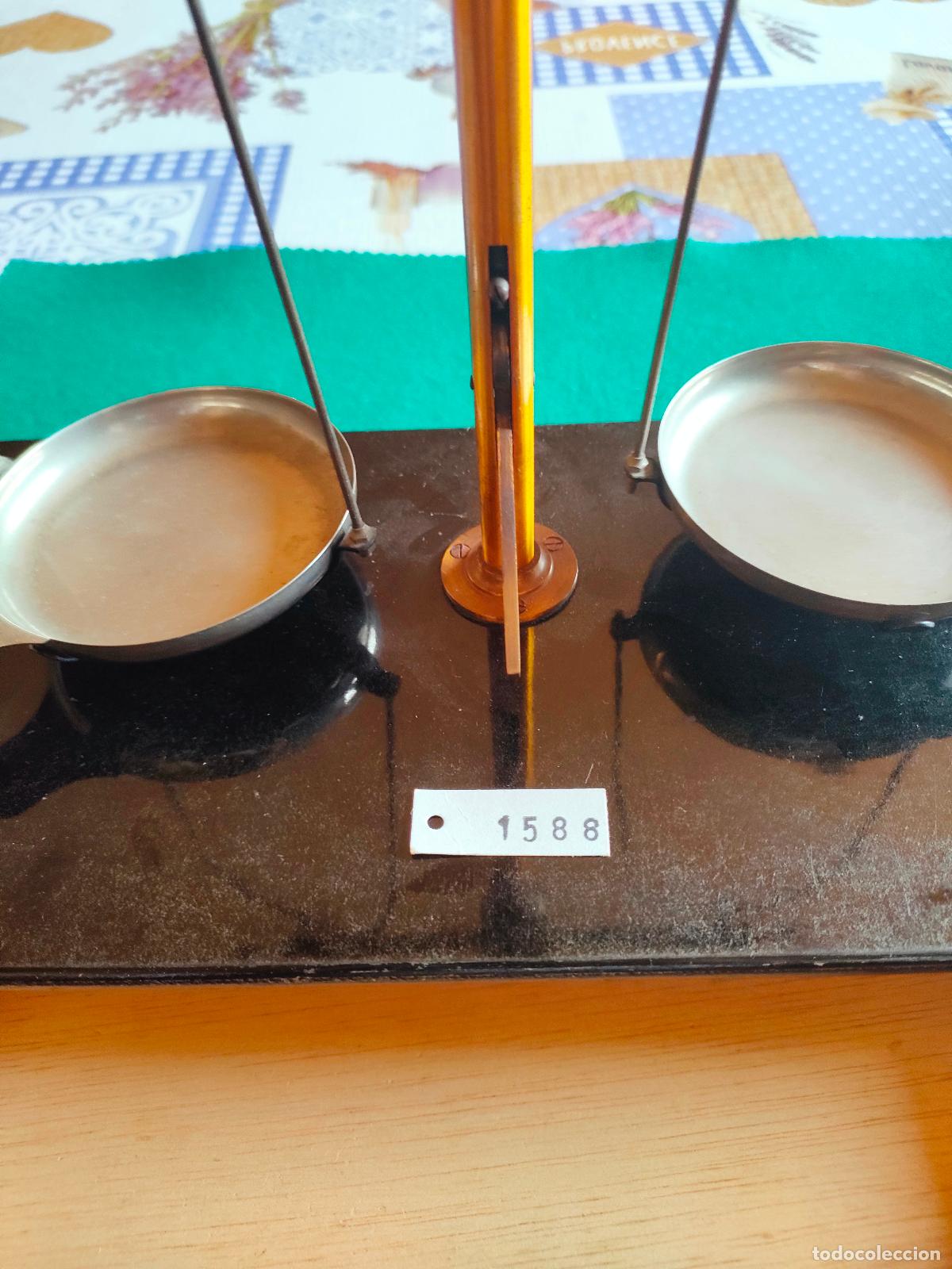 Antig&uuml;edades: BALANZA DE PRECISION DE JOYERO - Foto 4