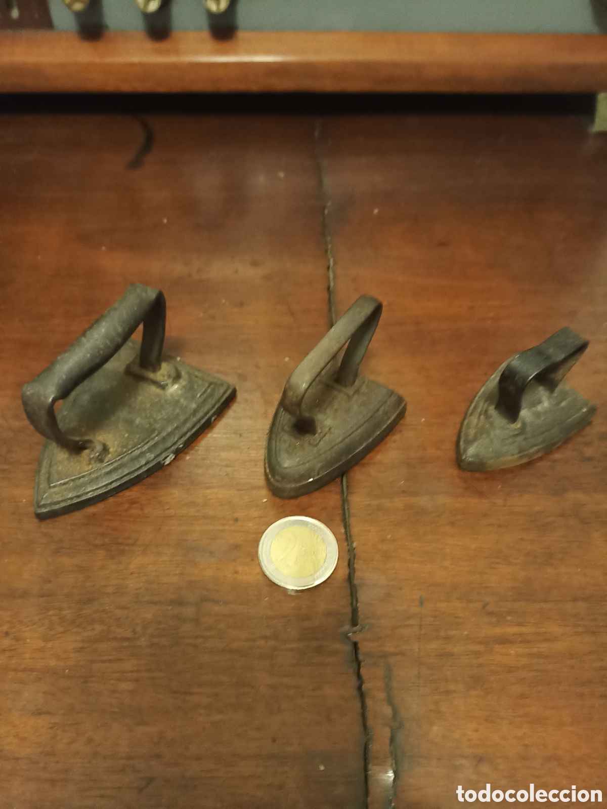 Antig&uuml;edades: 3 plancha miniatura antiguas - Foto 1