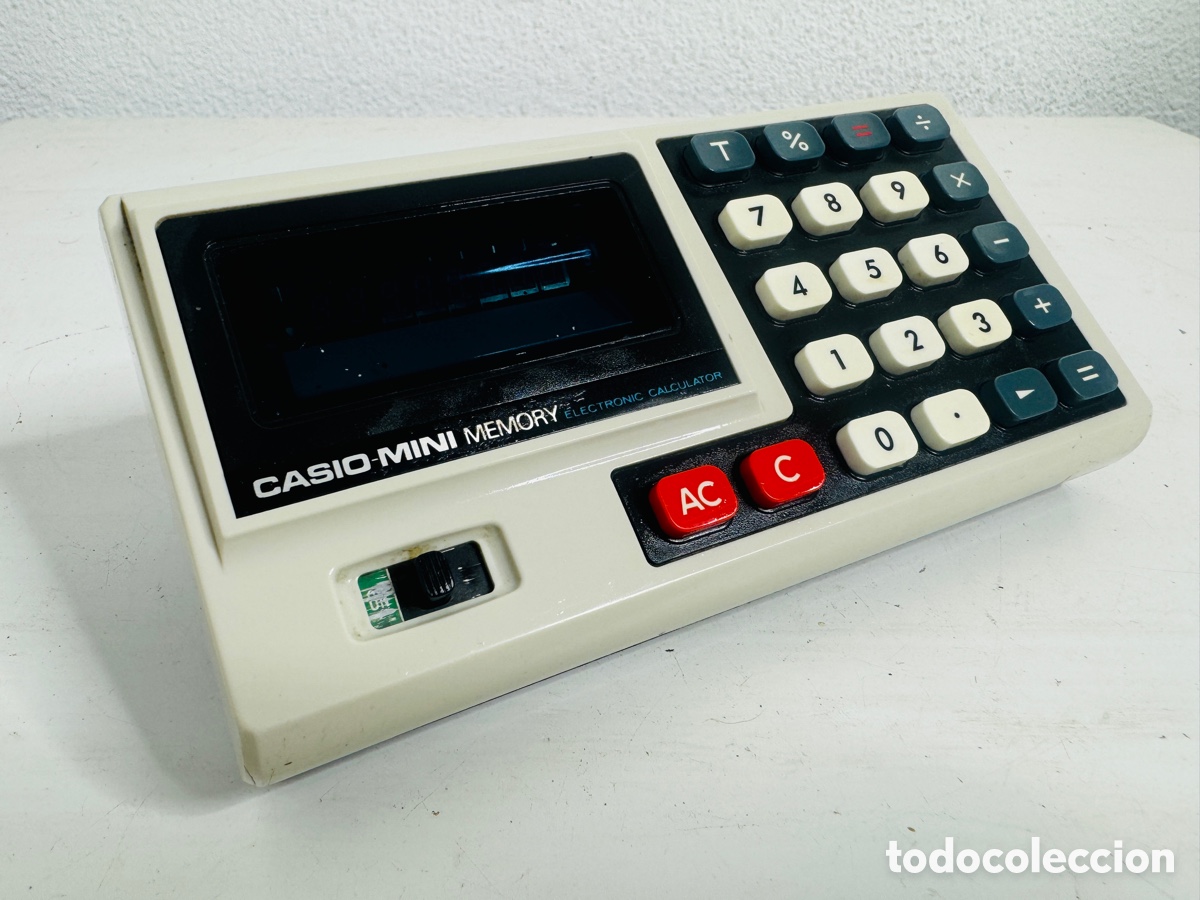 Antig&uuml;edades: Casio Mini Memory 1970s - Foto 3