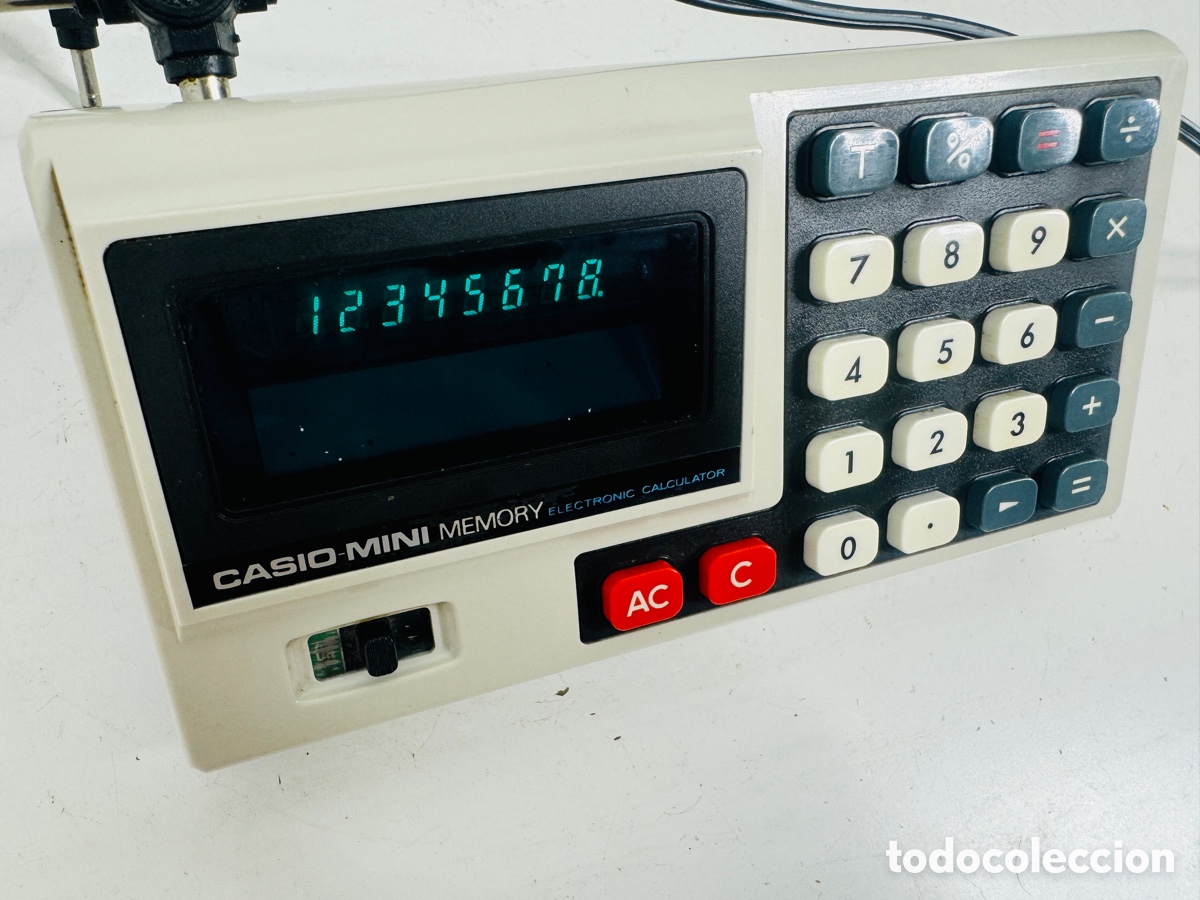 Antig&uuml;edades: Casio Mini Memory 1970s - Foto 12