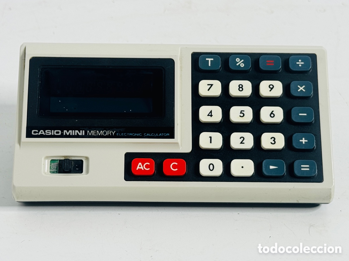 Antig&uuml;edades: Casio Mini Memory 1970s - Foto 1