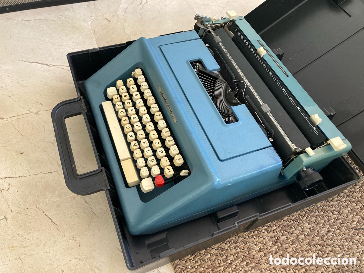 Antig&uuml;edades: M&aacute;quina Olivetti studio 46 con cajet&iacute;n - Foto 4