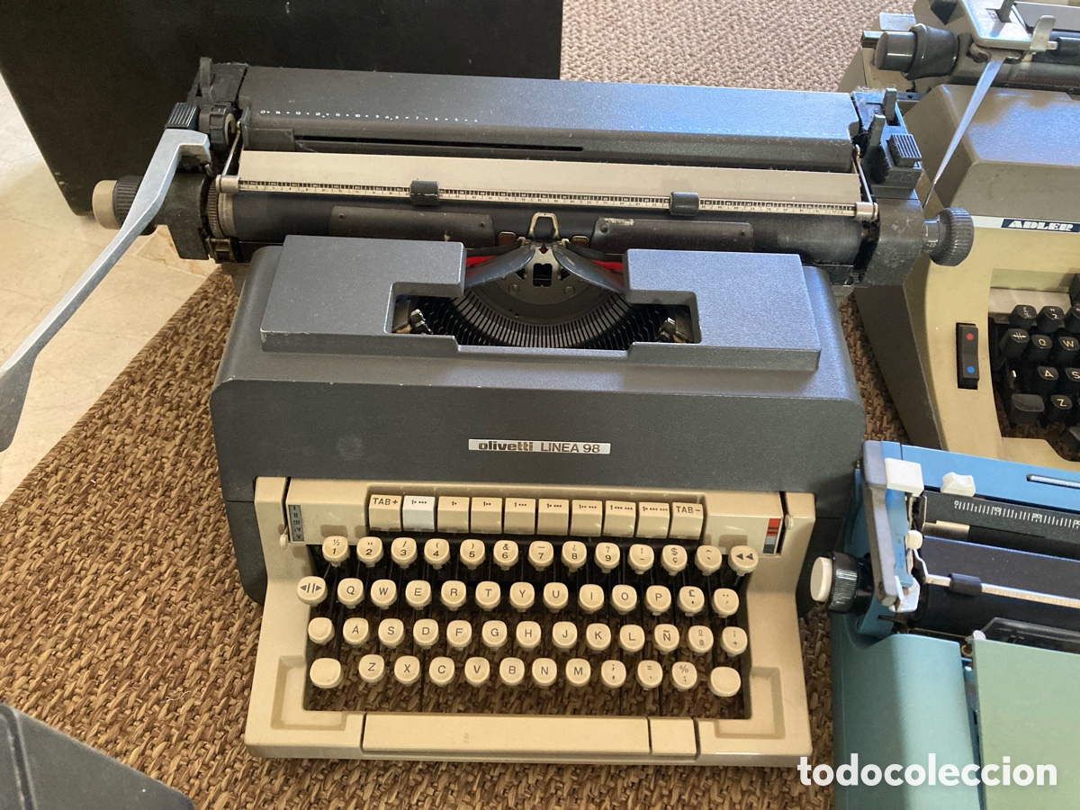 Antig&uuml;edades: M&aacute;quina Olivetti l&iacute;nea 98 - Foto 2