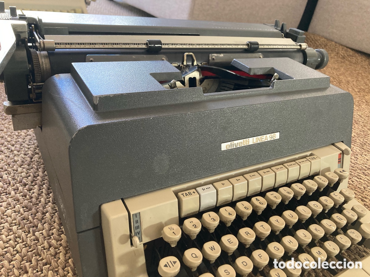 Antig&uuml;edades: M&aacute;quina Olivetti l&iacute;nea 98 - Foto 5