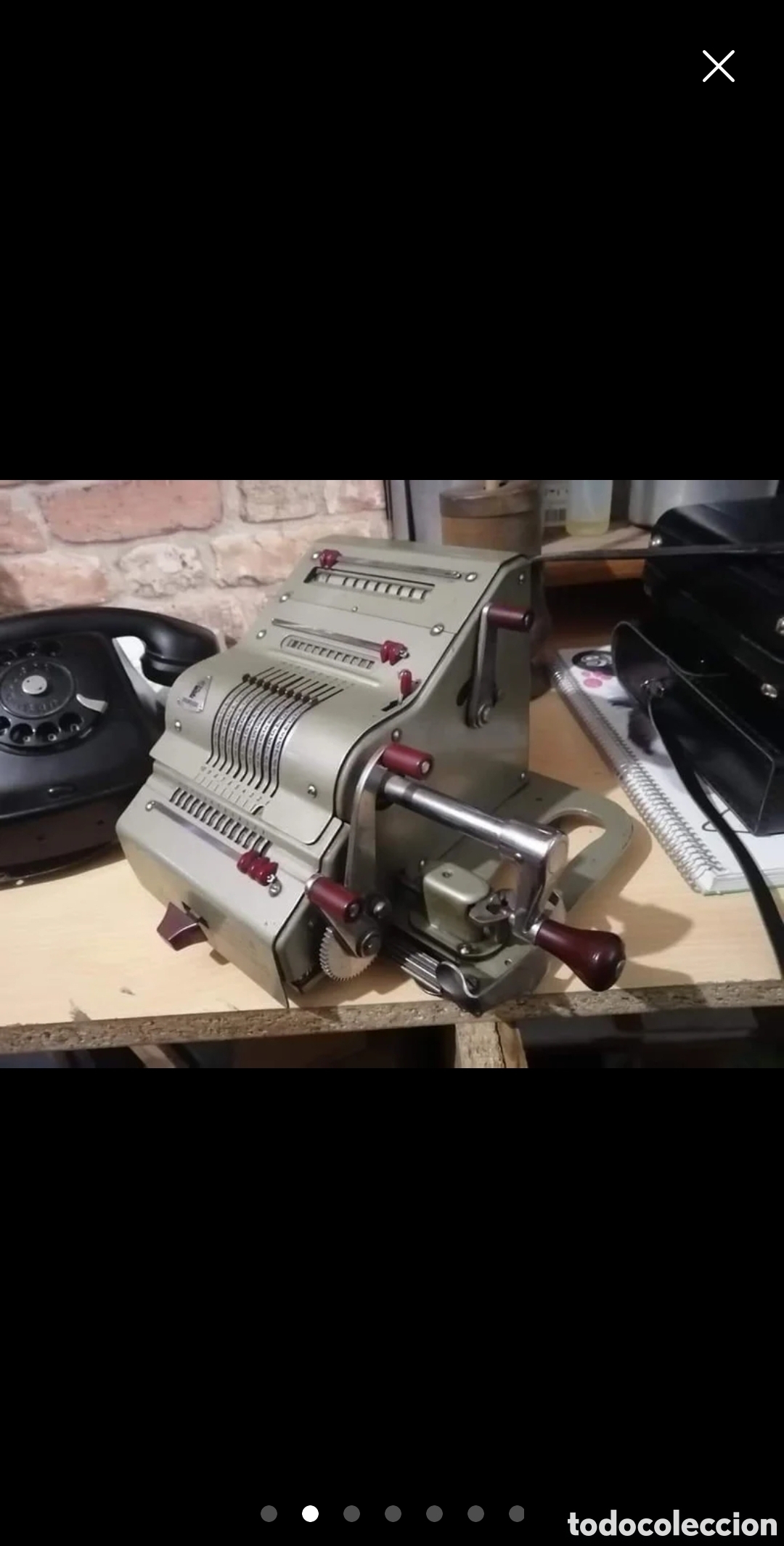Antig&uuml;edades: Calculadora marca BRUNSVIGA - Foto 2