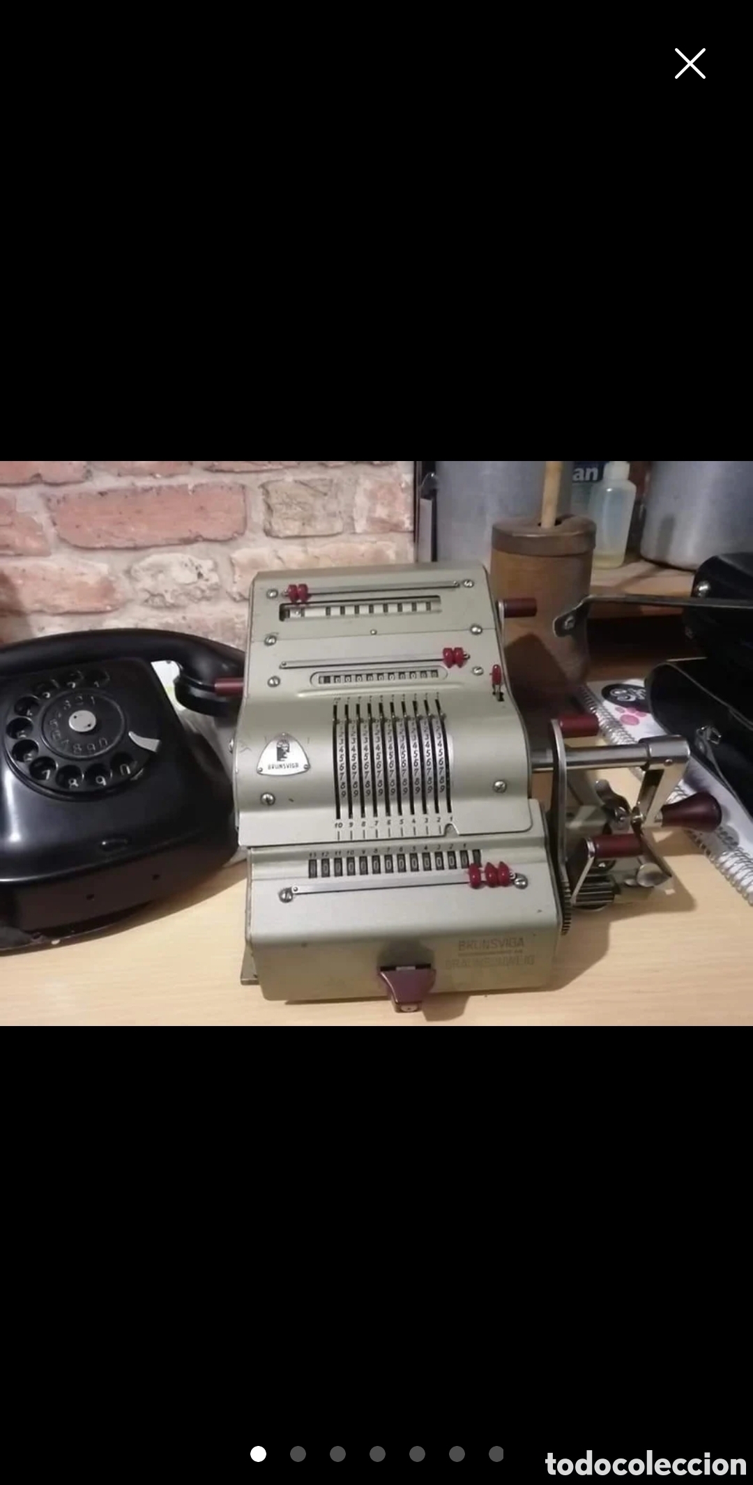 Antig&uuml;edades: Calculadora marca BRUNSVIGA - Foto 1