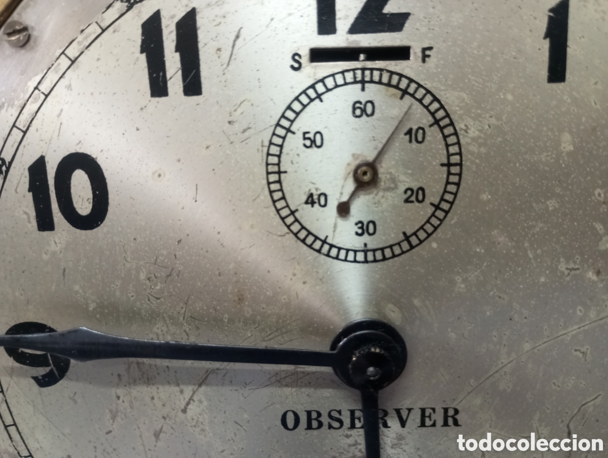 Antig&uuml;edades: ORIGINAL RELOJ DE BARCO - Foto 8